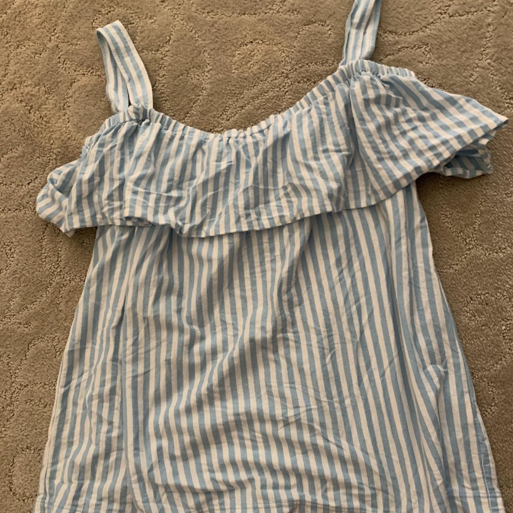 JCrew Striped Tank Top